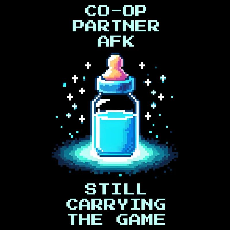 Co-Op Partner AFK | Dad wears anyway