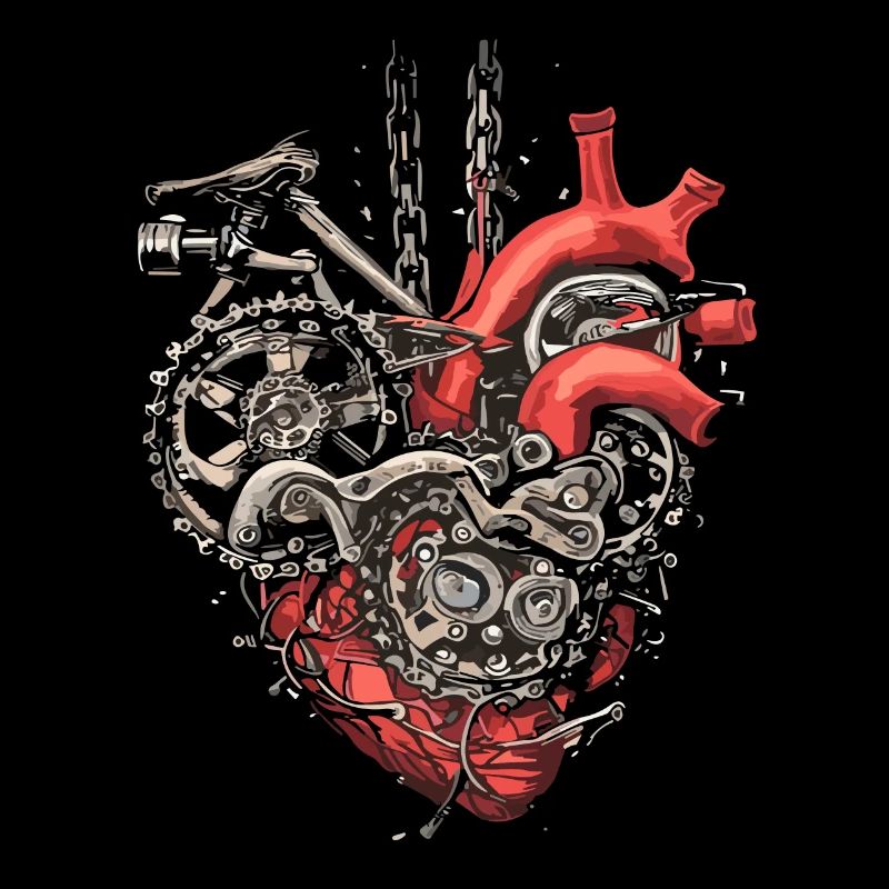 Bicycle Mechanic Heart - Bicycle Lovers