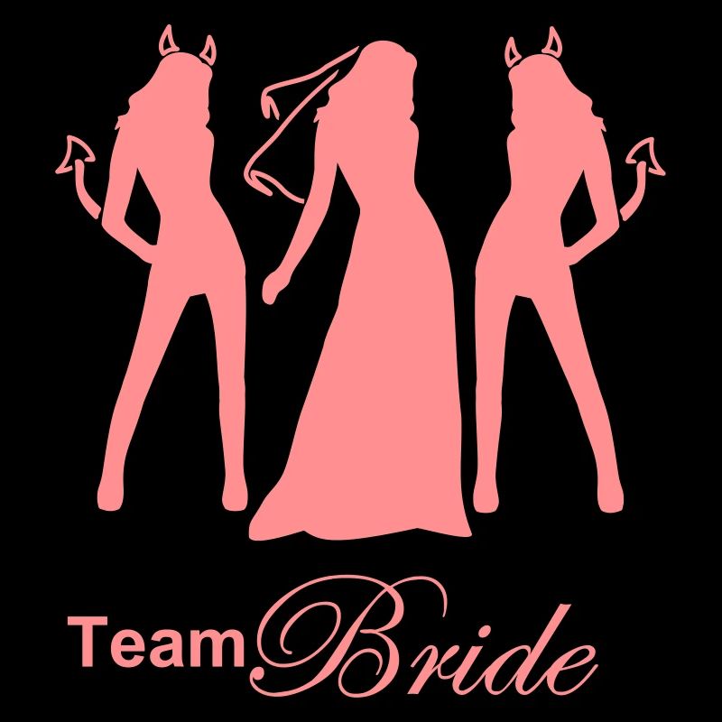 team bride mariée