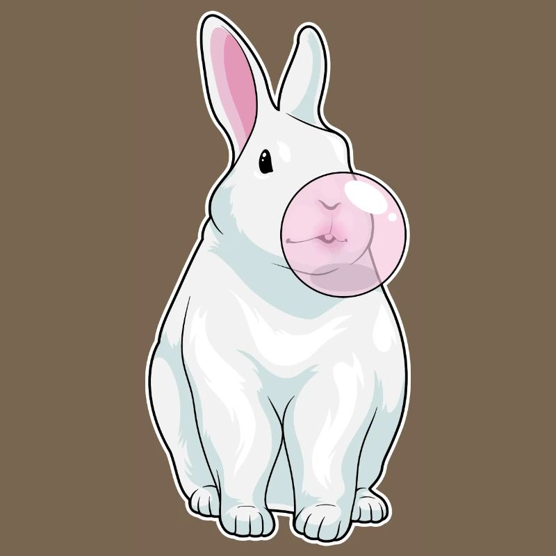 Rabbit Chewing Gum