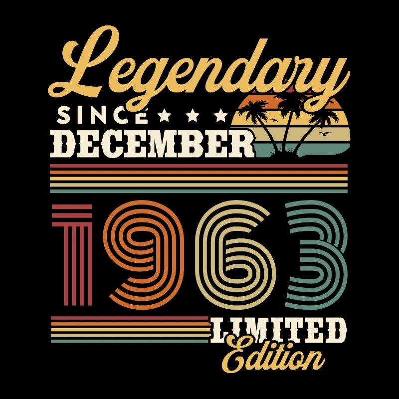 Legendary Since December 1963 Vintage Gift