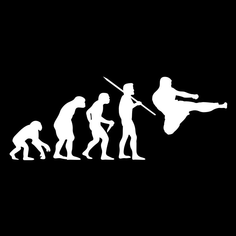 Évolution de l'homme - Arts martiaux