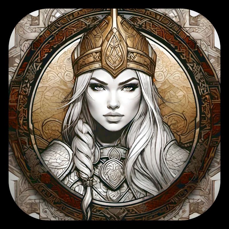 Fière Viking Germanin Shieldmaiden