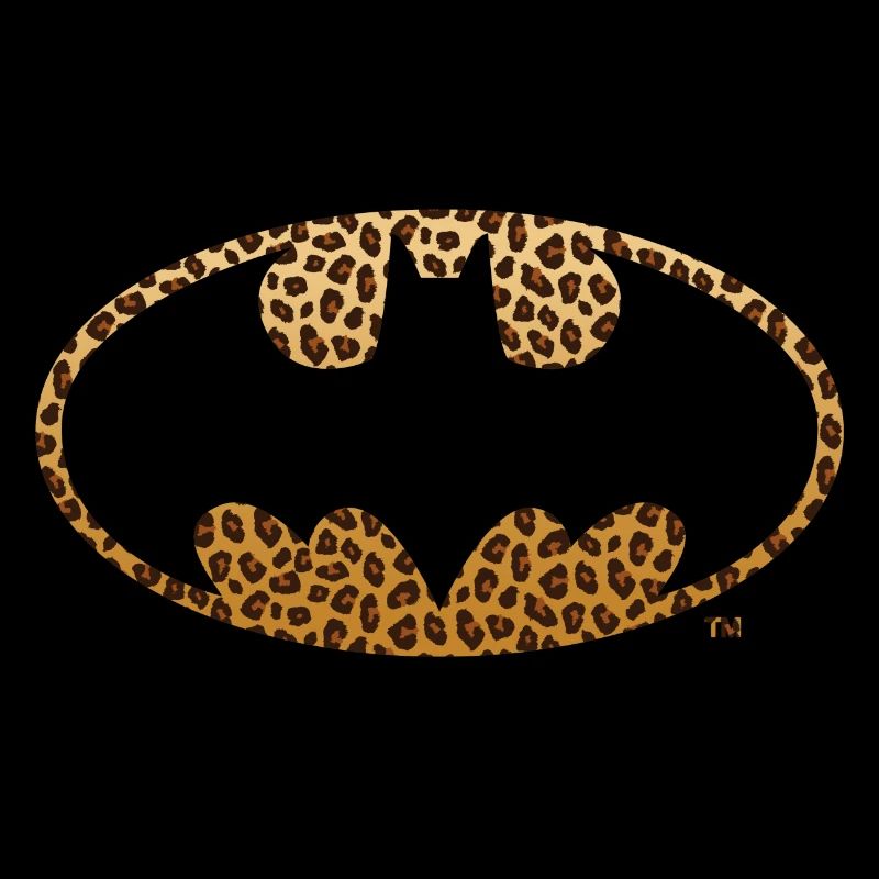 Batman Bat Signal Logo Léopard