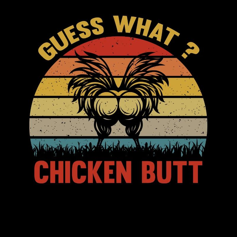 Chicken - Chicken Butt - Funny Chicken