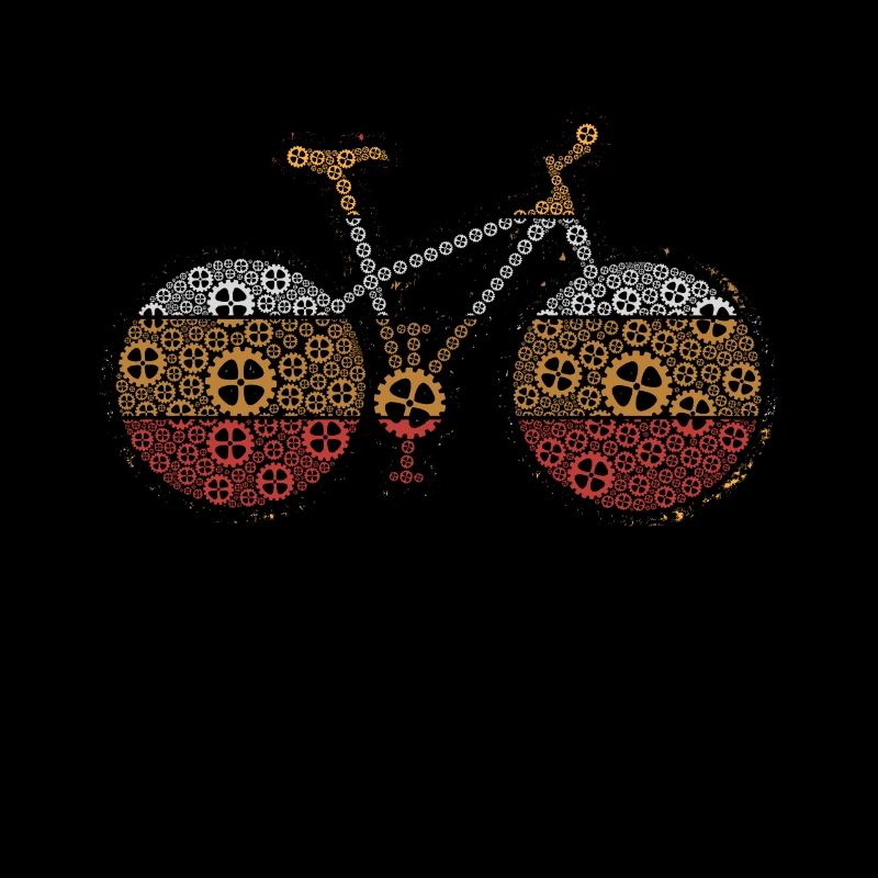 Pignon de vélo rétro