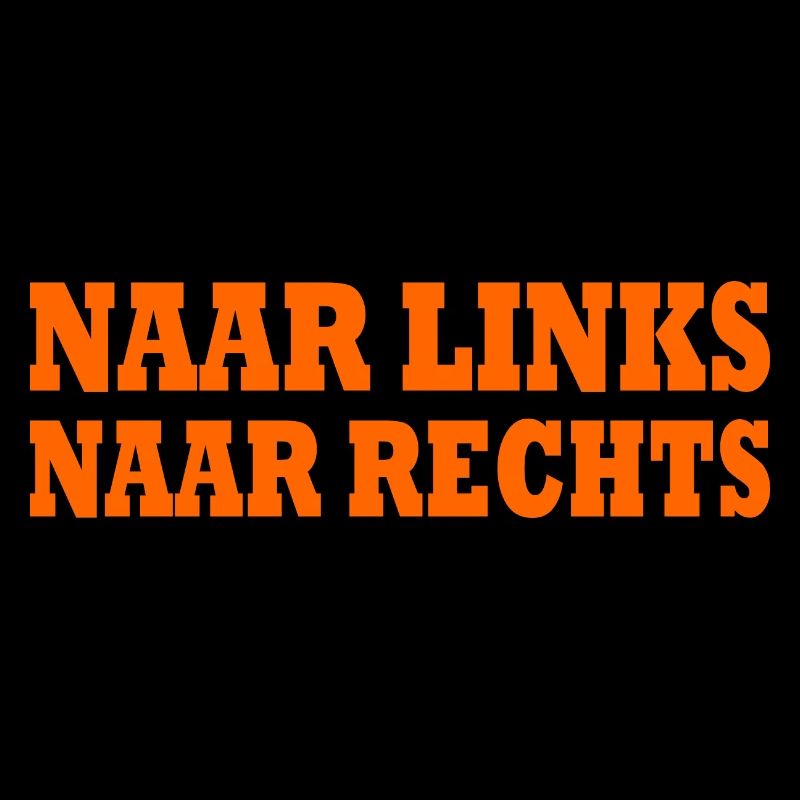 naar links naar rechts