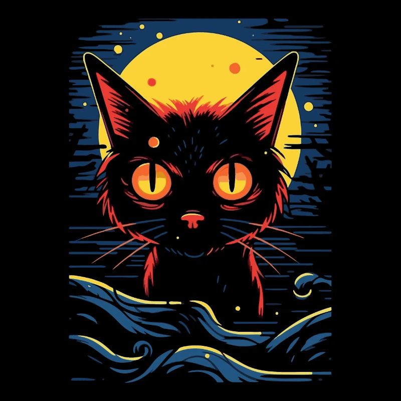Un chat la nuit