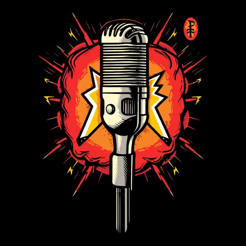 Super Ka Boom Microphone de musique de bande dessinée
