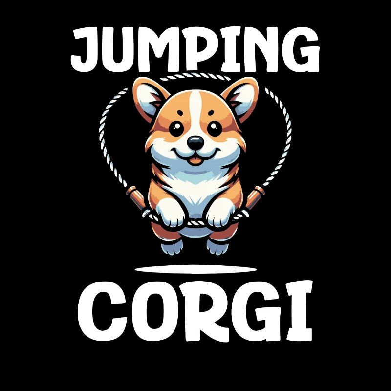 Jumping Corgi