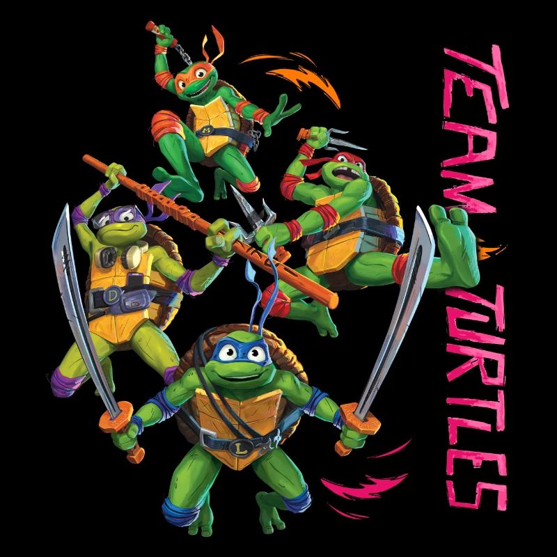 TMNT Mutant Mayhem Team Turtles
