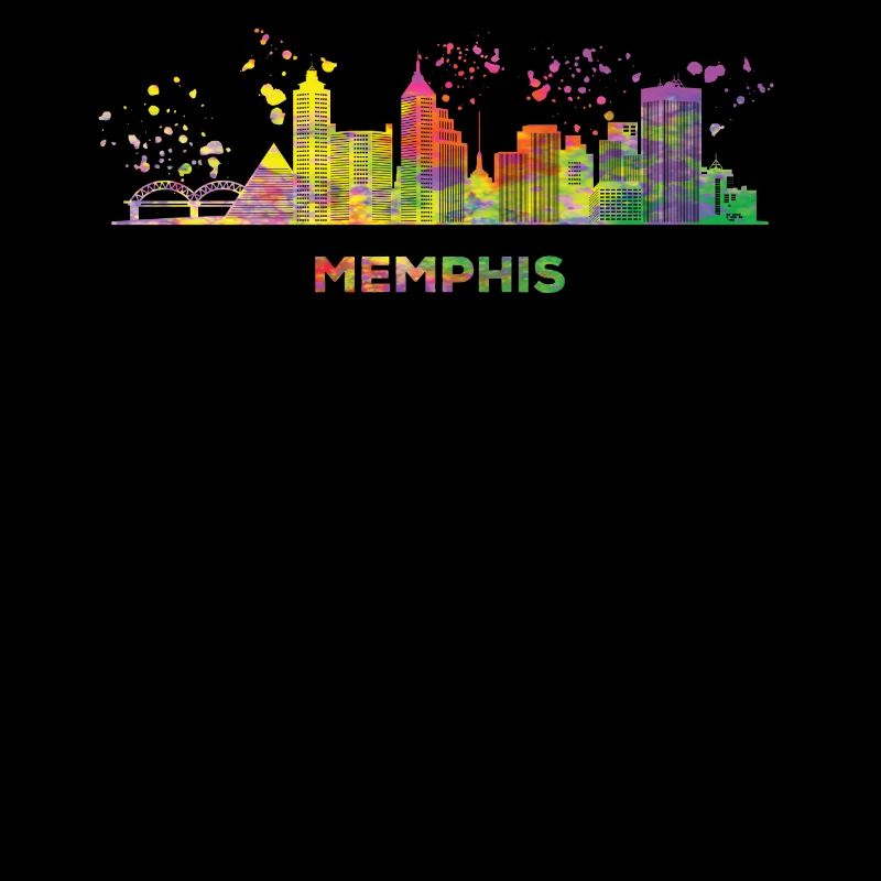 Ligne d’horizon de Memphean Memphis