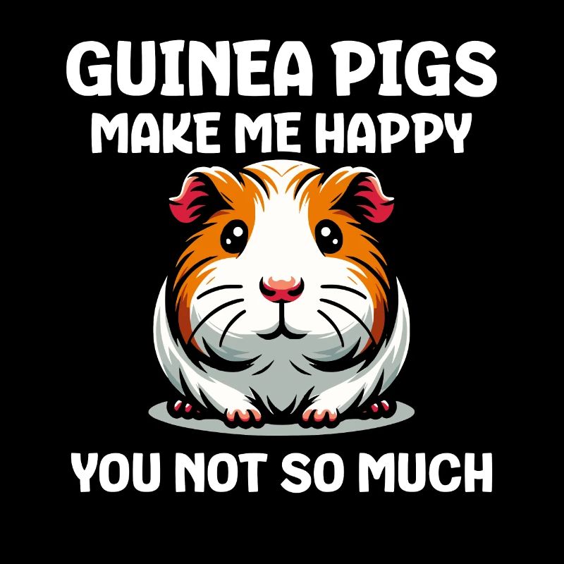 Les cochons d’Inde me rendent heureux pas tant que ça