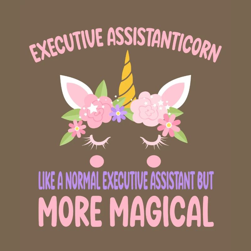 Assistante de directionicorne comme une assistante normale