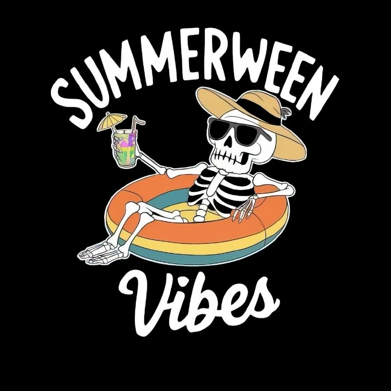 Summerween Vibes Skeleton