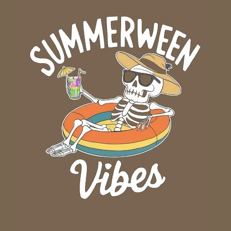 Summerween Vibes Skeleton