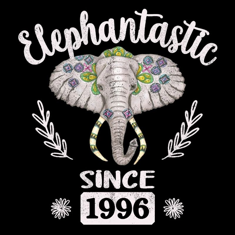 Elégataire depuis 1996, Tête d’éléphant décorée