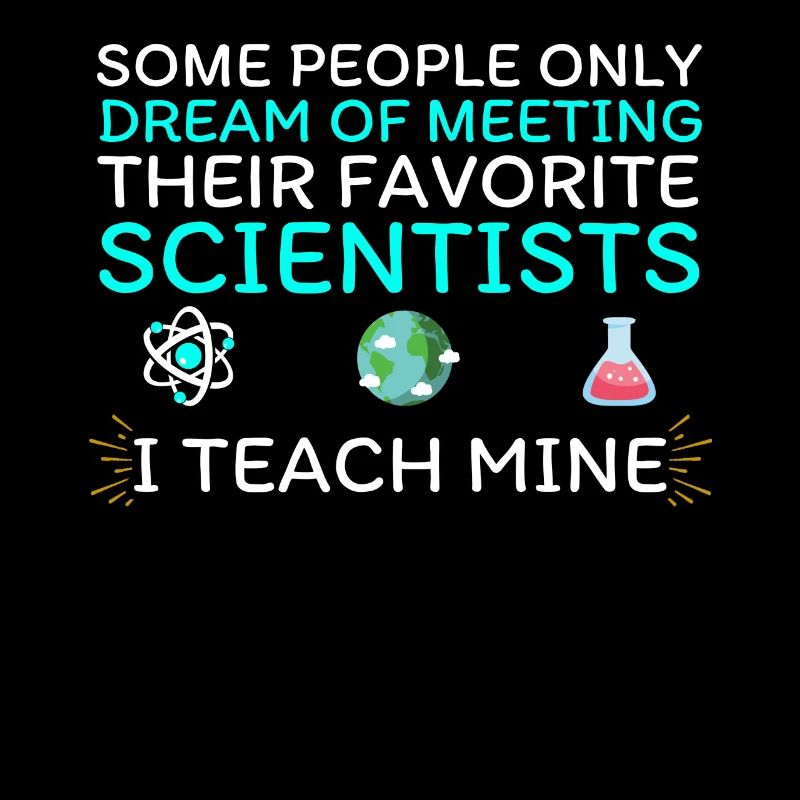 Chemise de professeur de sciences | Scientifiques préférés