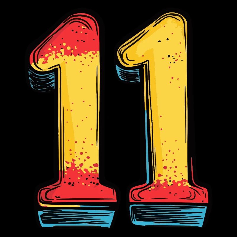 Bande dessinée à 11 chiffres