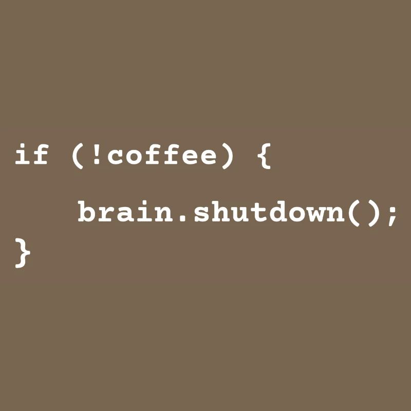 Code Café Crise Drôle Programmeur Humour Cadeau