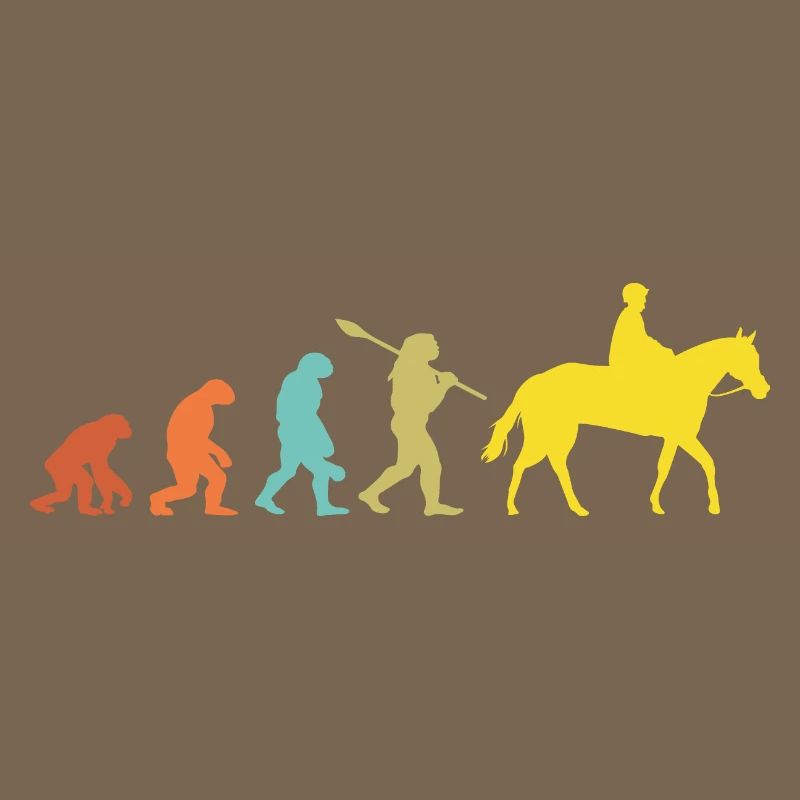 Vintage Evolution Cavalier De Cheval Cadeau