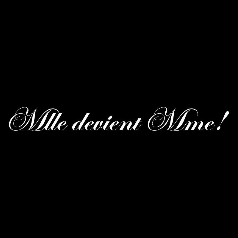 Mademoiselle devient madame