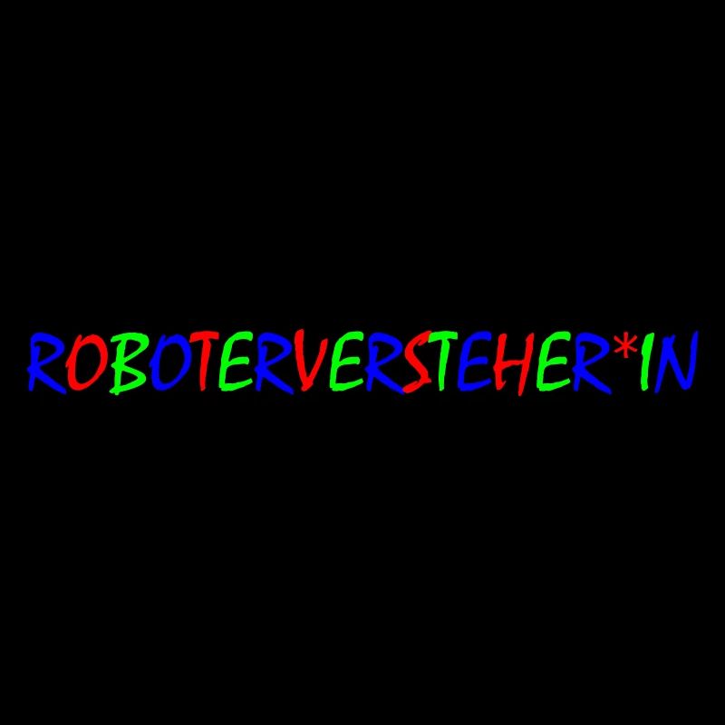 Robot Understander – Typographie colorée