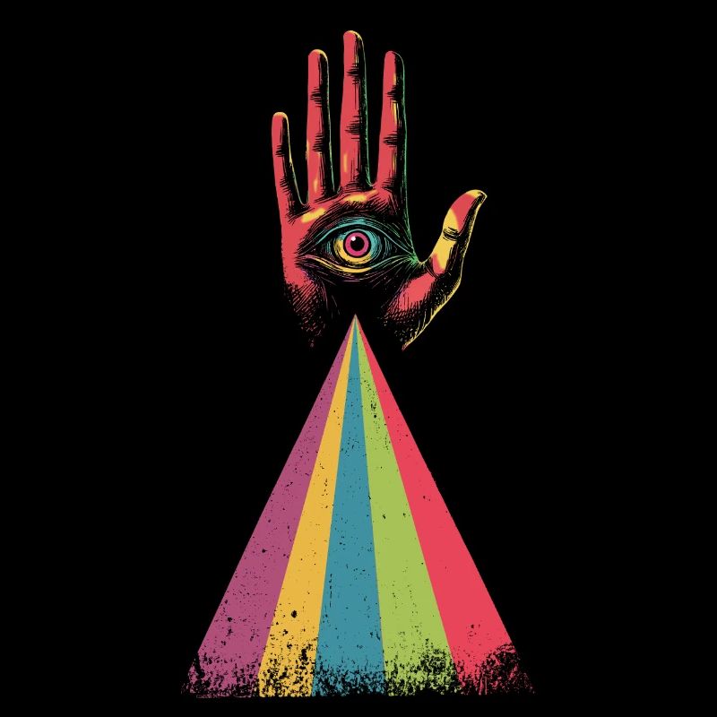 Oeil Arc-en-ciel