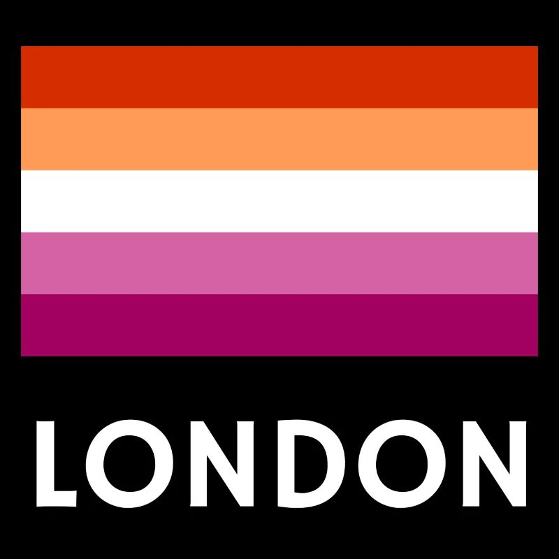 Drapeau de la fierté lesbienne de Londres