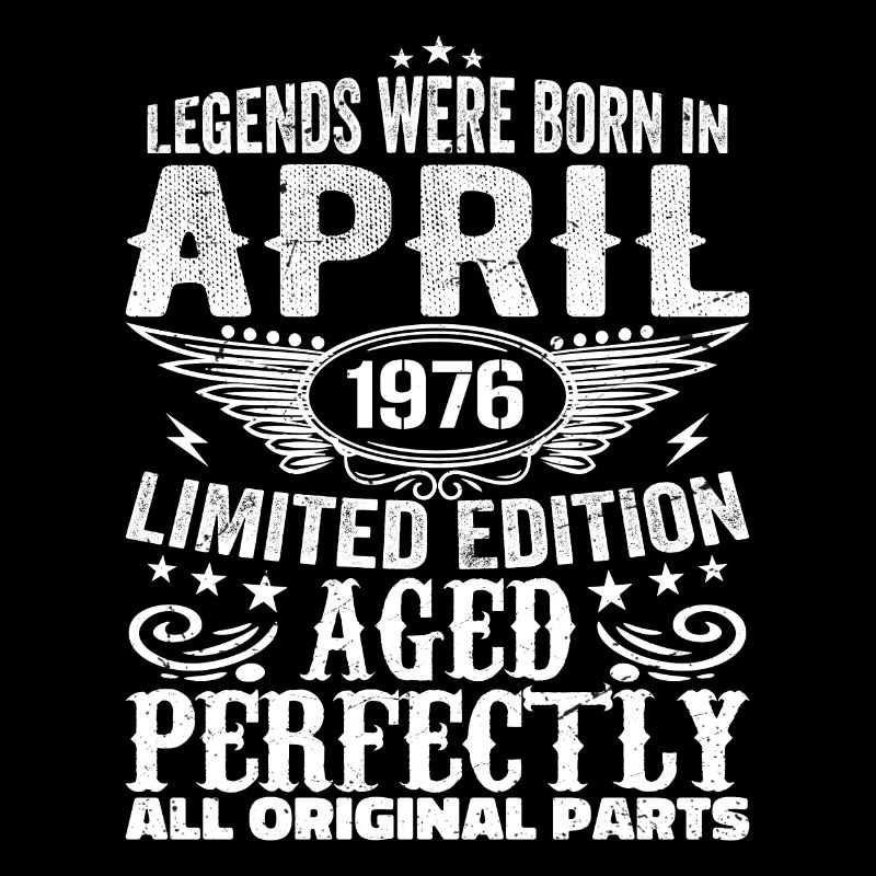 Vintage April 1976 Birthday Gift