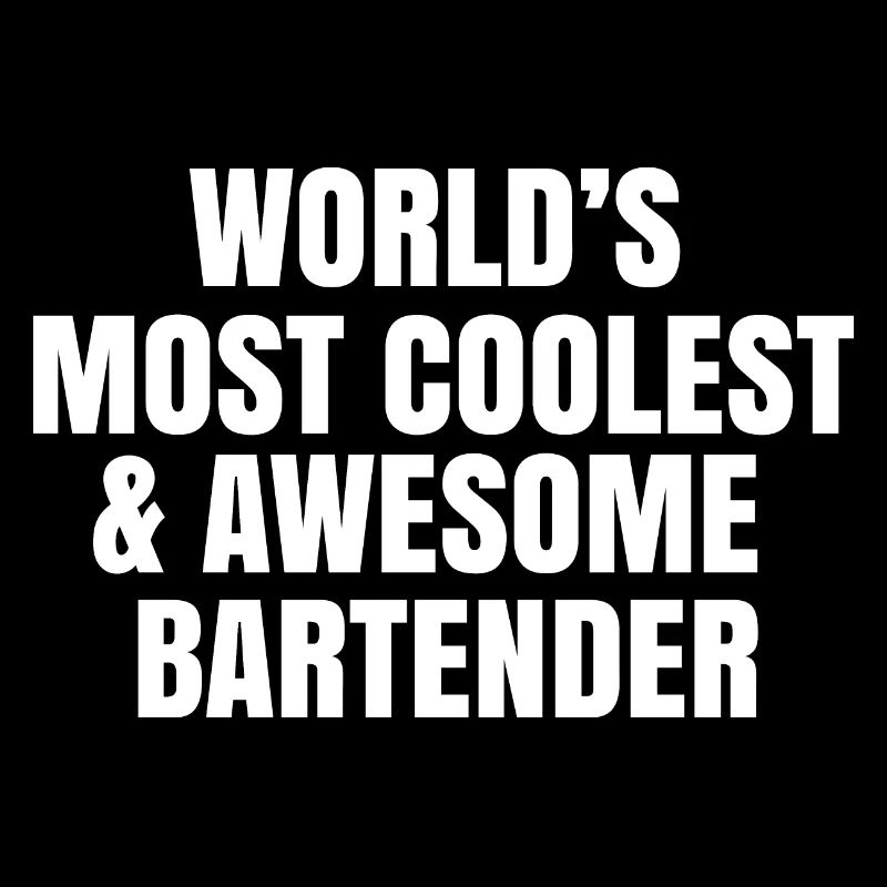 World's most coolest and awesome bartender
