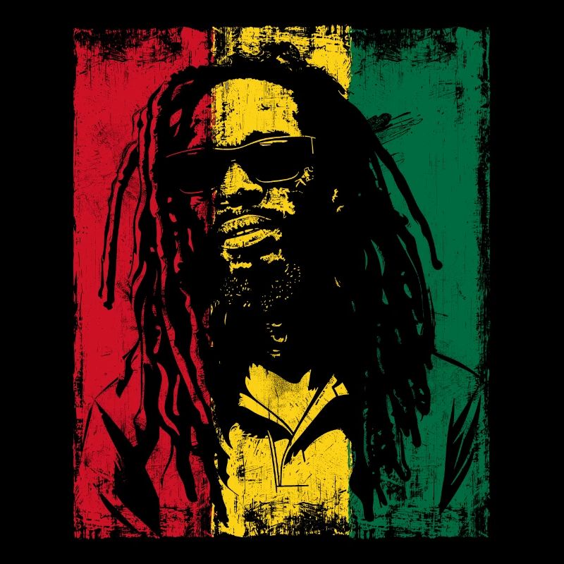 Rastaman Sunglasses Reggae Ghana Dreadlocks