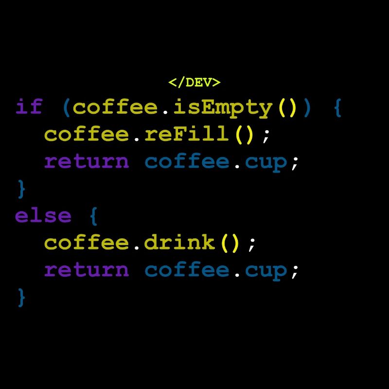 Coffee function for programmers and developers