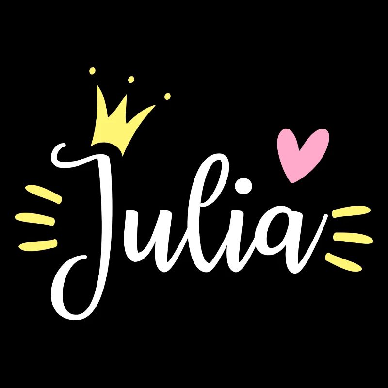 Couronne de nom Julia
