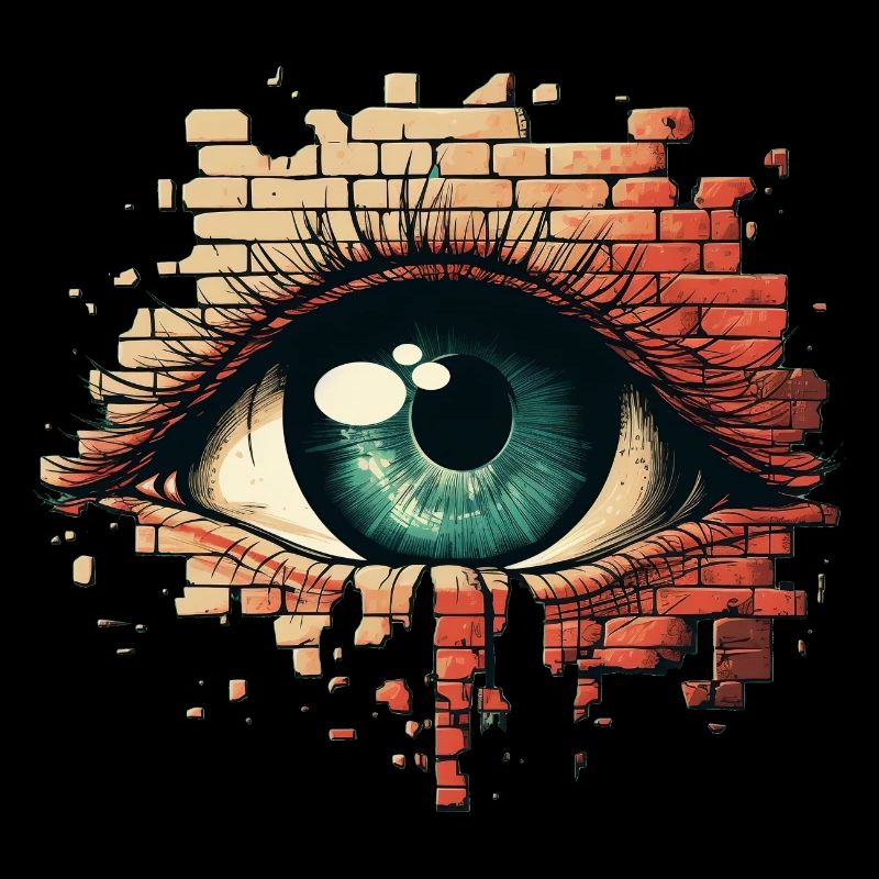 Mur de yeux