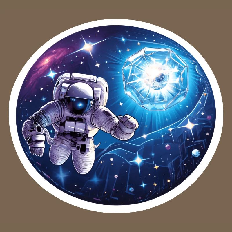 Astronaute dans l’espace