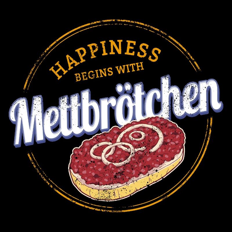 Mettbrötchen Onion Vintage Hackepeter Buns