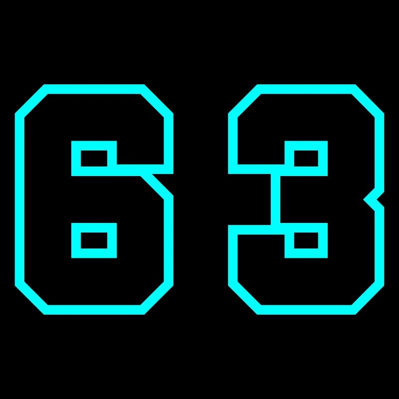 63 Number Symbol