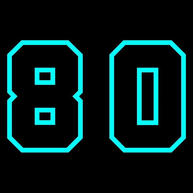80 Number Symbol