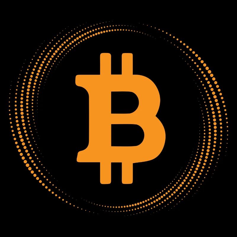 Bitcoin Ellipse Oval Master L’avenir de l’argent Design