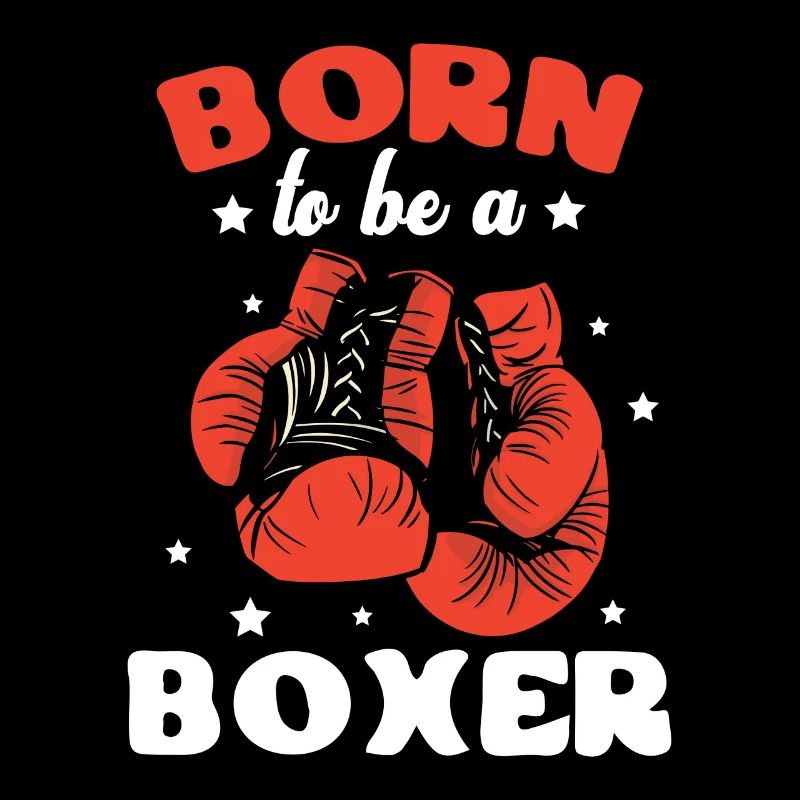 Born To Be A Boxer Sparring Training Gloves