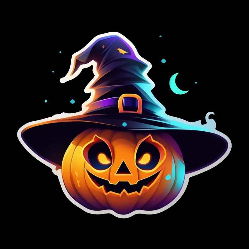 Halloween - Pumpkin Witch Hat