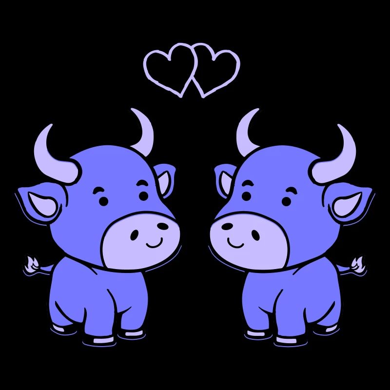 vache bébé amour