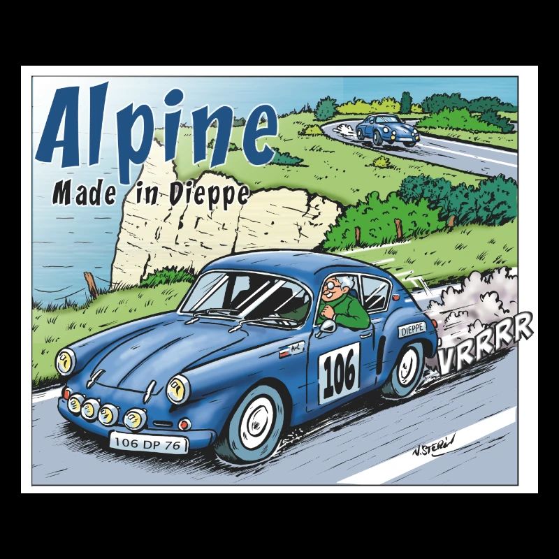 Polete en Alpine 106