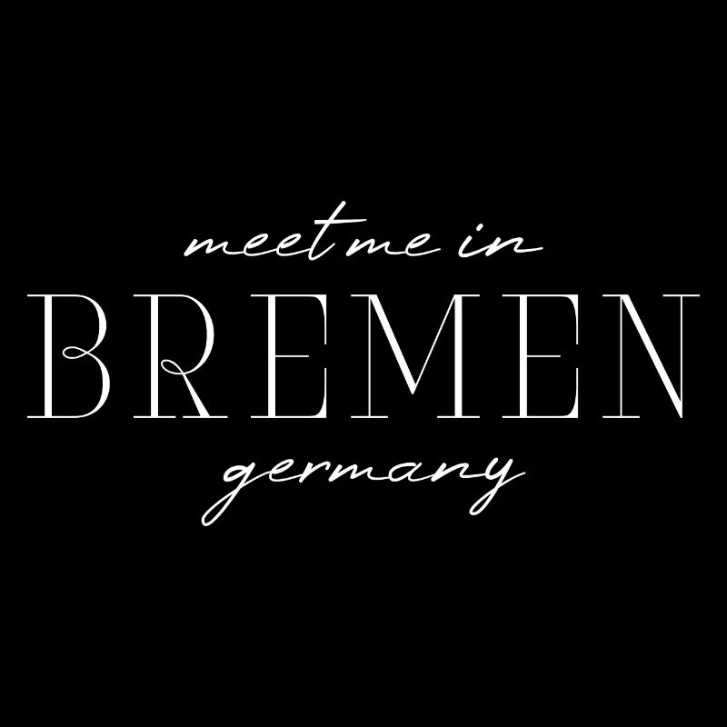 Bremen, Germany Elegance Style Design T-Shirt