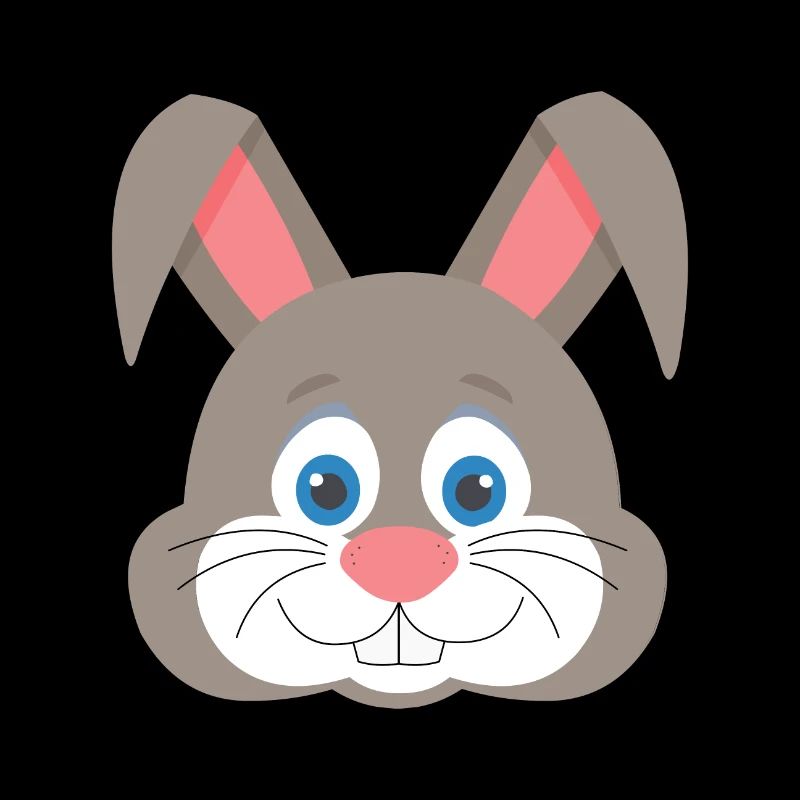 Mignon visage de lapin