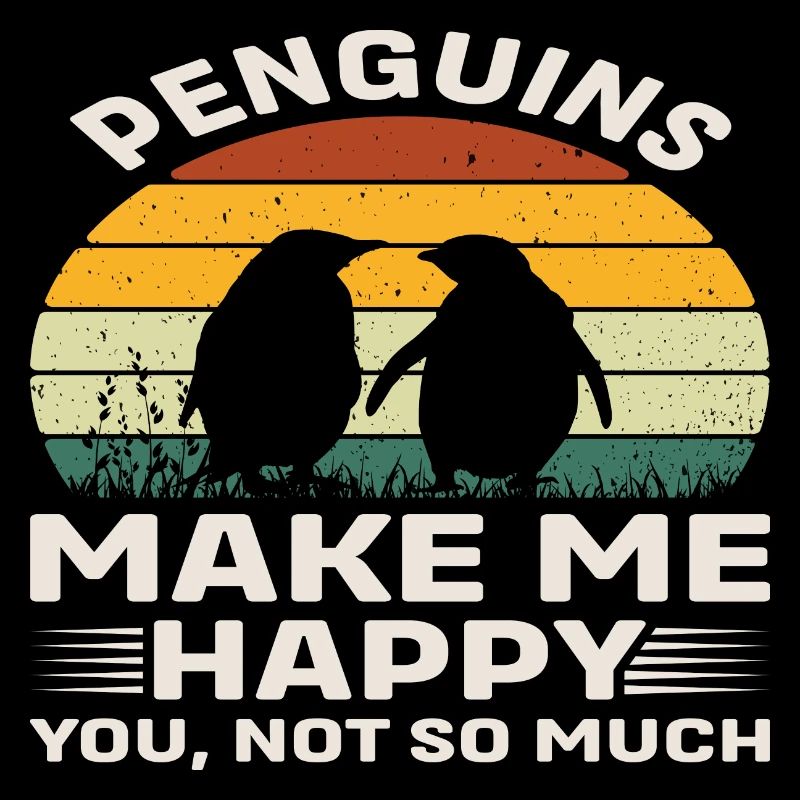 Penguins make me Happy