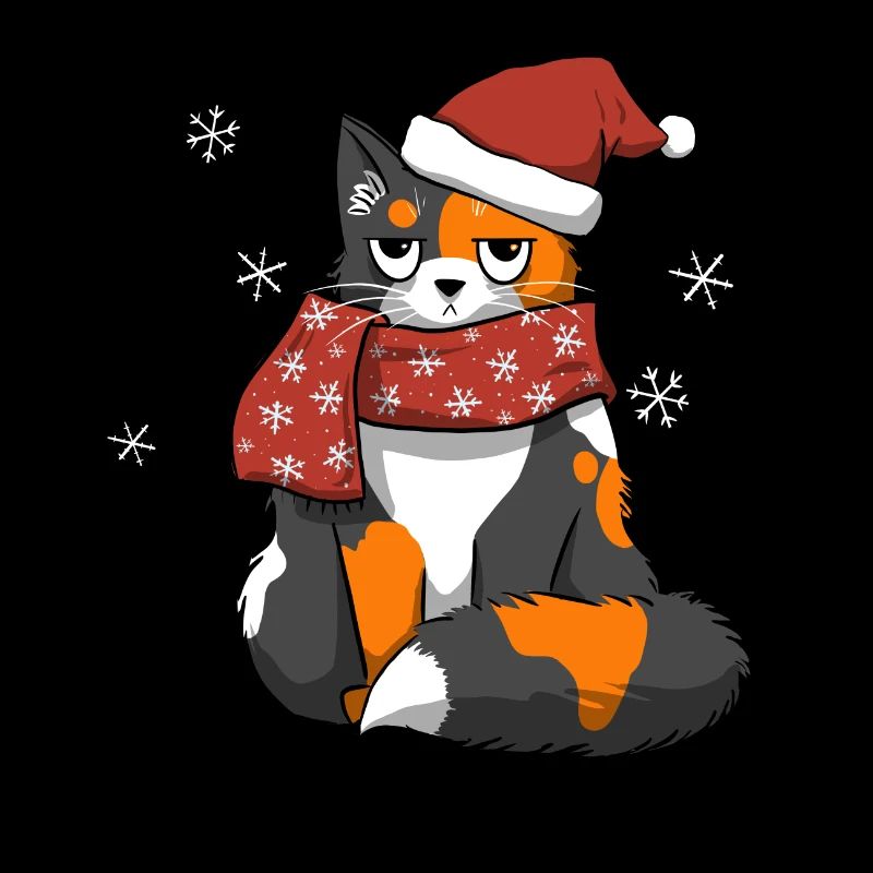 Chat de Noël