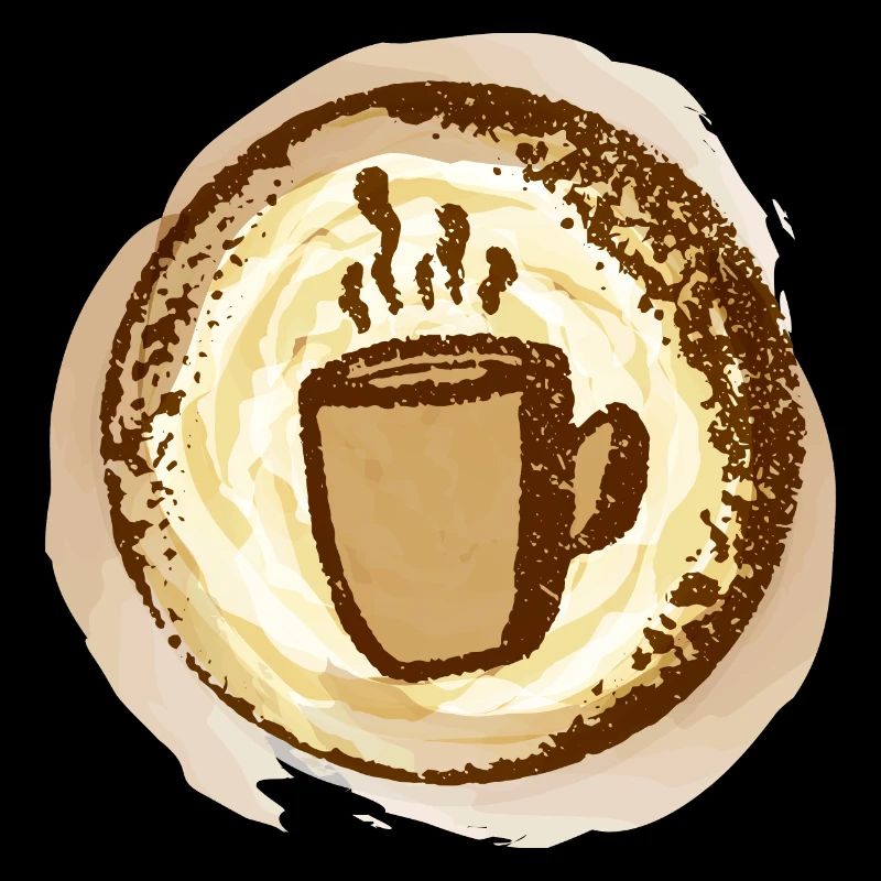 Coffee cup - warm feel-good design - coffee