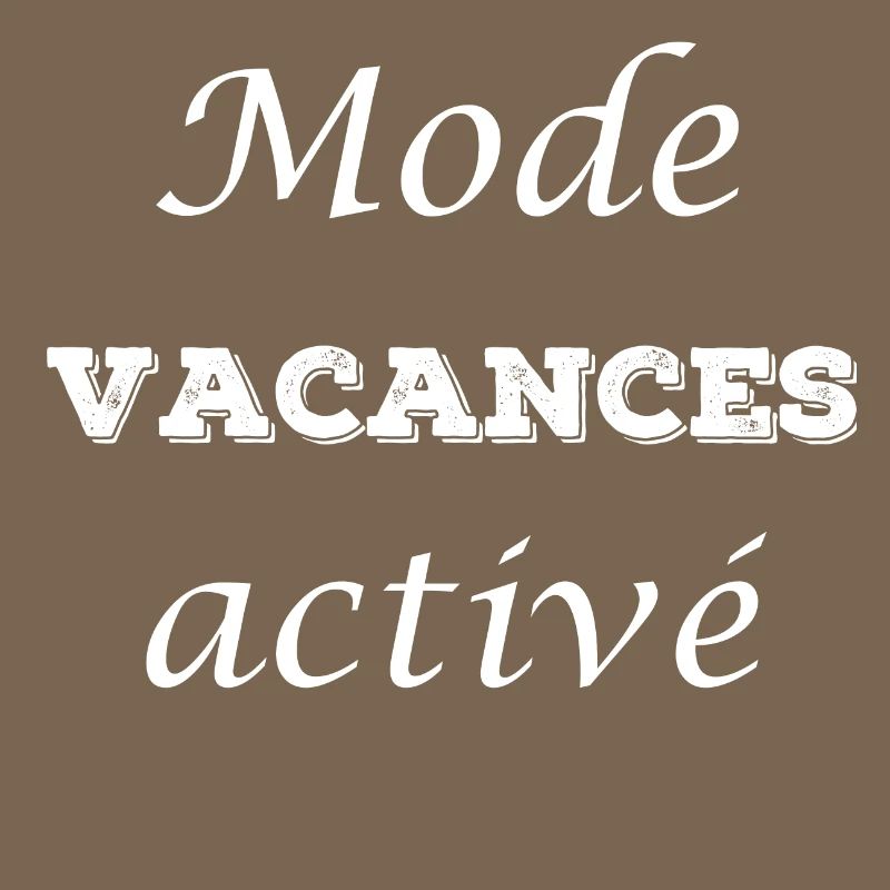 Mode vacances activé